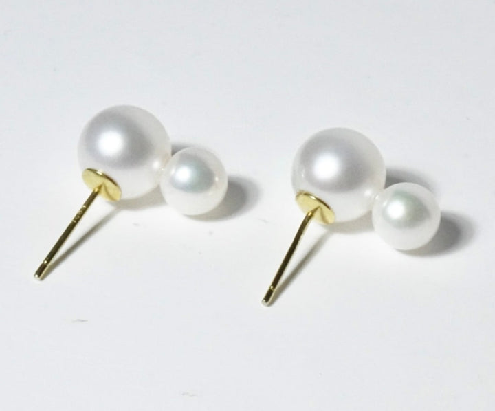 GRACE SELECTED Freshwater FIne Pearl Stud Earrings