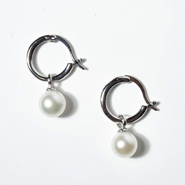 GRACE SELECTED Freshwater Pearl Earrings Hook Gift for Her