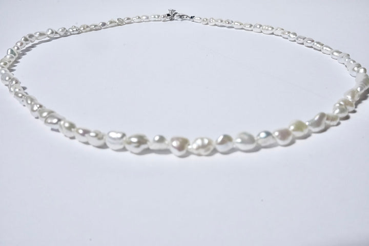 Google-ads-Freshwater Pearl Keshi Necklace Perfect Gift for Her