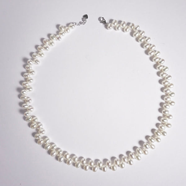 google-ads-Freshwater Pearl Necklace Rice-Shape