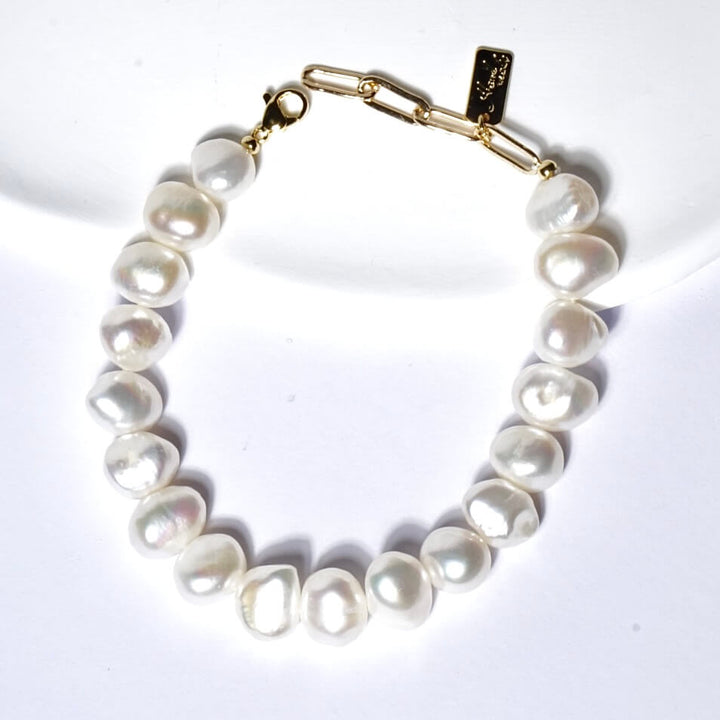 Google-Ads- Freshwater pearl Bracelet Baroque Fashion Accessory