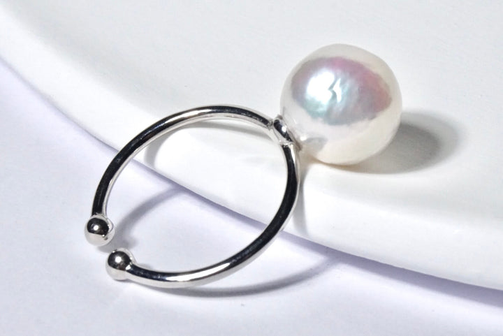 Google-Ads-Freshwater baroque pearl ring 