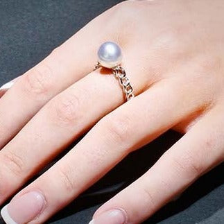 Google-ads-Australian South Sea White Pearl Ring