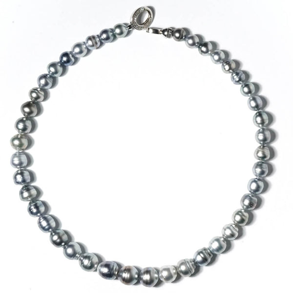 grey tahitian pearl - circle strands