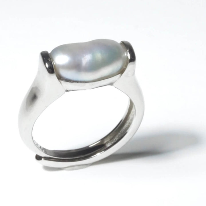 Google-ads-South Sea Keshi Ring Adjustable