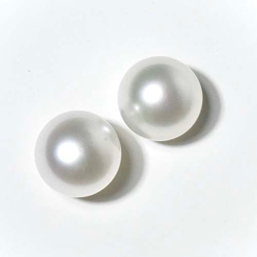 google-ads-Classic South Sea White Pearl Stud Earrings-Large&Clean