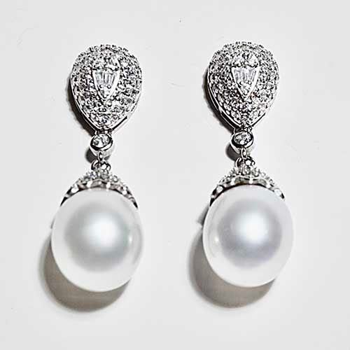 google-ads-Australian South Sea Pearl Drop Earrings-GRACE SELECTED 