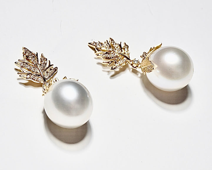 google-ads-Australian South Sea Pearl Earrings-Stunning Lustre