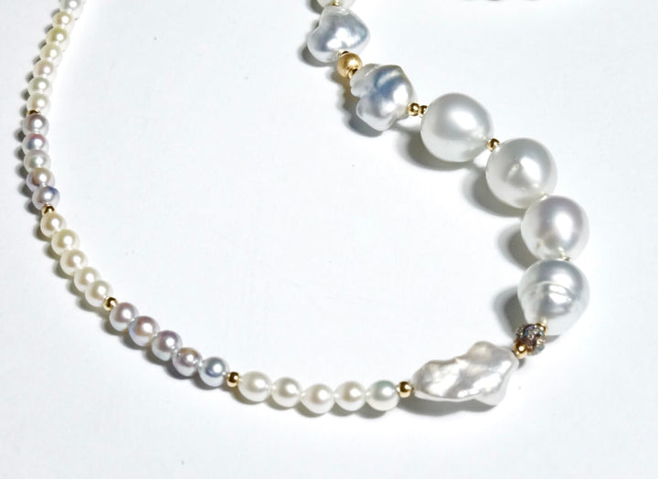 google-ads-Baby Akoya Pearls Necklace