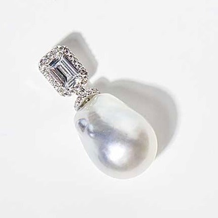 google-ads-South Sea Baroque Pearl Pendant-GRACE SELECTED