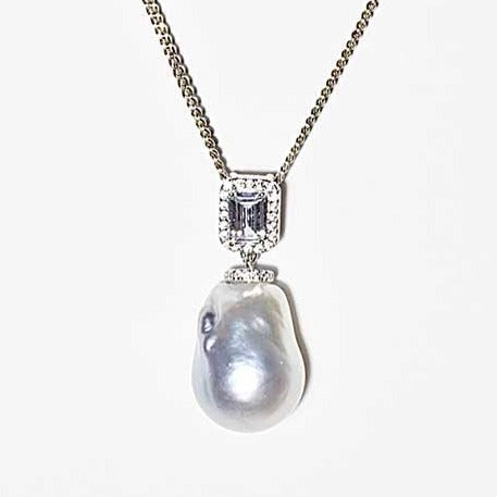 google-ads-South Sea Baroque Pearl Pendant-Timeless Beauty