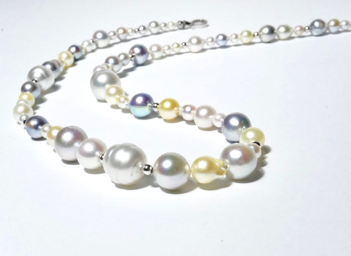 google-ads-South Sea Baroque Pearls & Japanese Akoya Baby Pearl Necklace