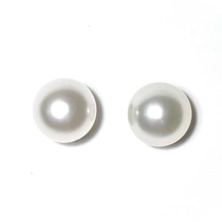 google-ads-South Sea White Pearl Stud Classic Earrings-GRACESELECTED