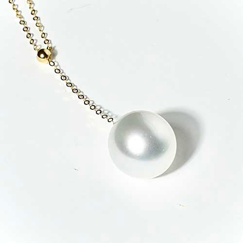 google-ads-White South Sea Pearl Y Necklace-Oval Shape