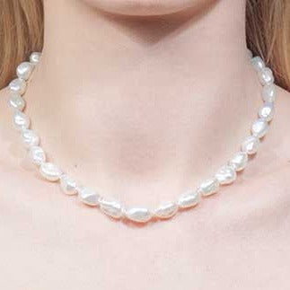 google-ads-freshwater Keshi pearl strand-Elegant Girl