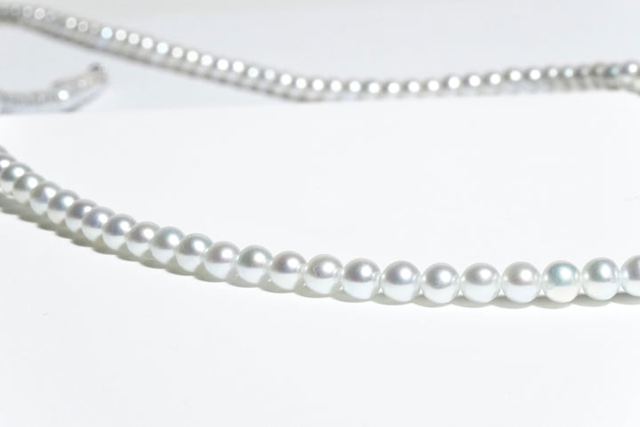 google-ads-freshwater baby pearl strand- versatile necklace