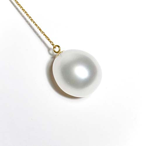 google ads-South Sea White Pearl Y Necklace