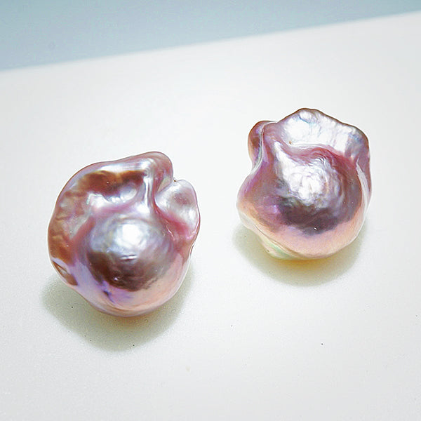 google ads_Unique Purple Baroque Pearl Stud Earrings_grace selected