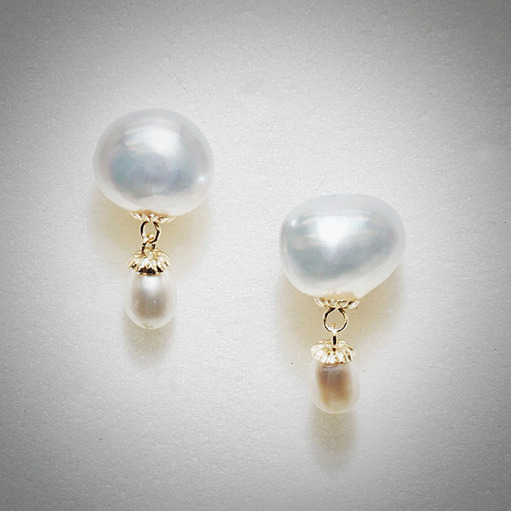 google ads_White South Sea Keshi Pearl Earrings_grace selected