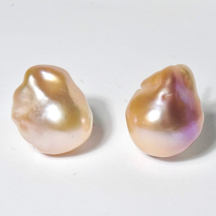 google ads_freshwater baroque Orange pearl earrings_grace selected