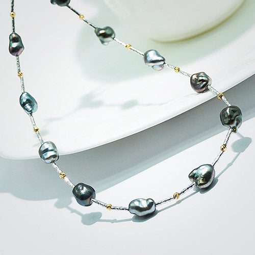 google ads_tahitian keshi pearl necklace_18k gold